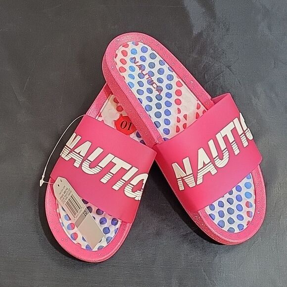 BRAND NEW WOMEN"S NAUTICA ESMERAY SLIDES ROUND TOE SANDAL - Picture 13 of 13